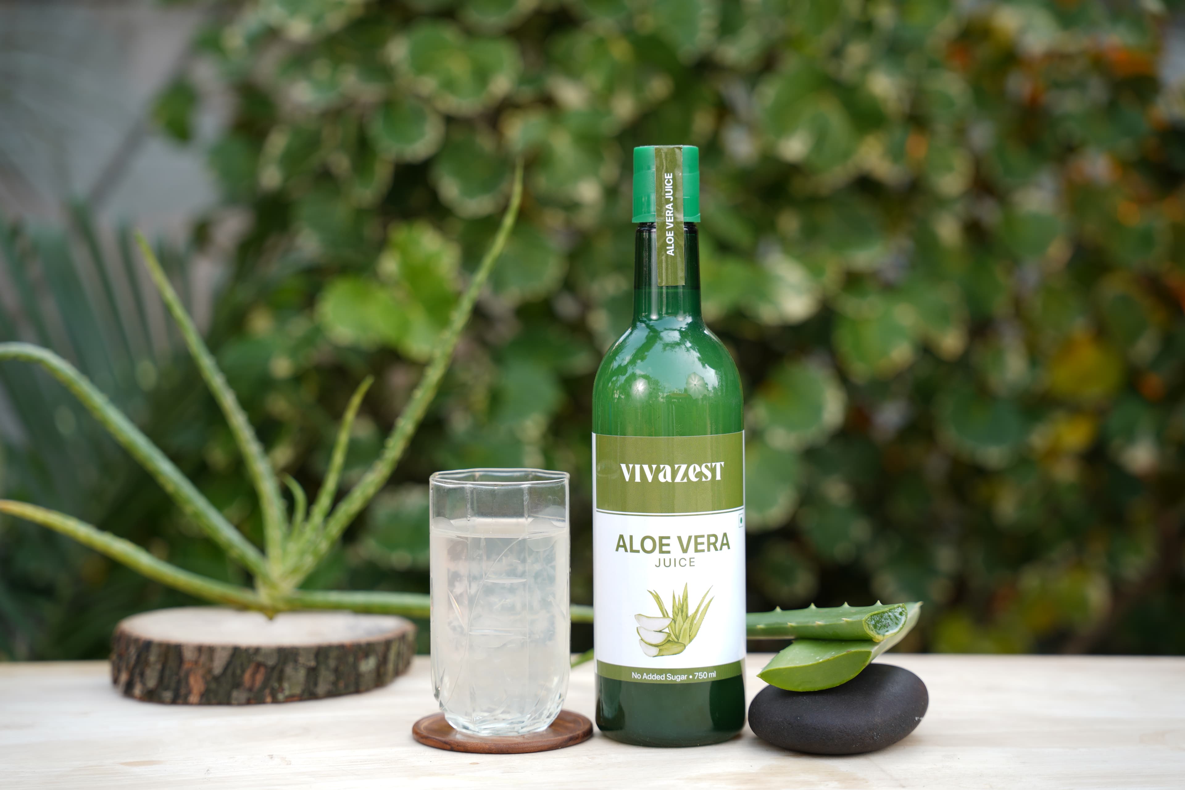 Vivazest Aloe Vera Juice bottle