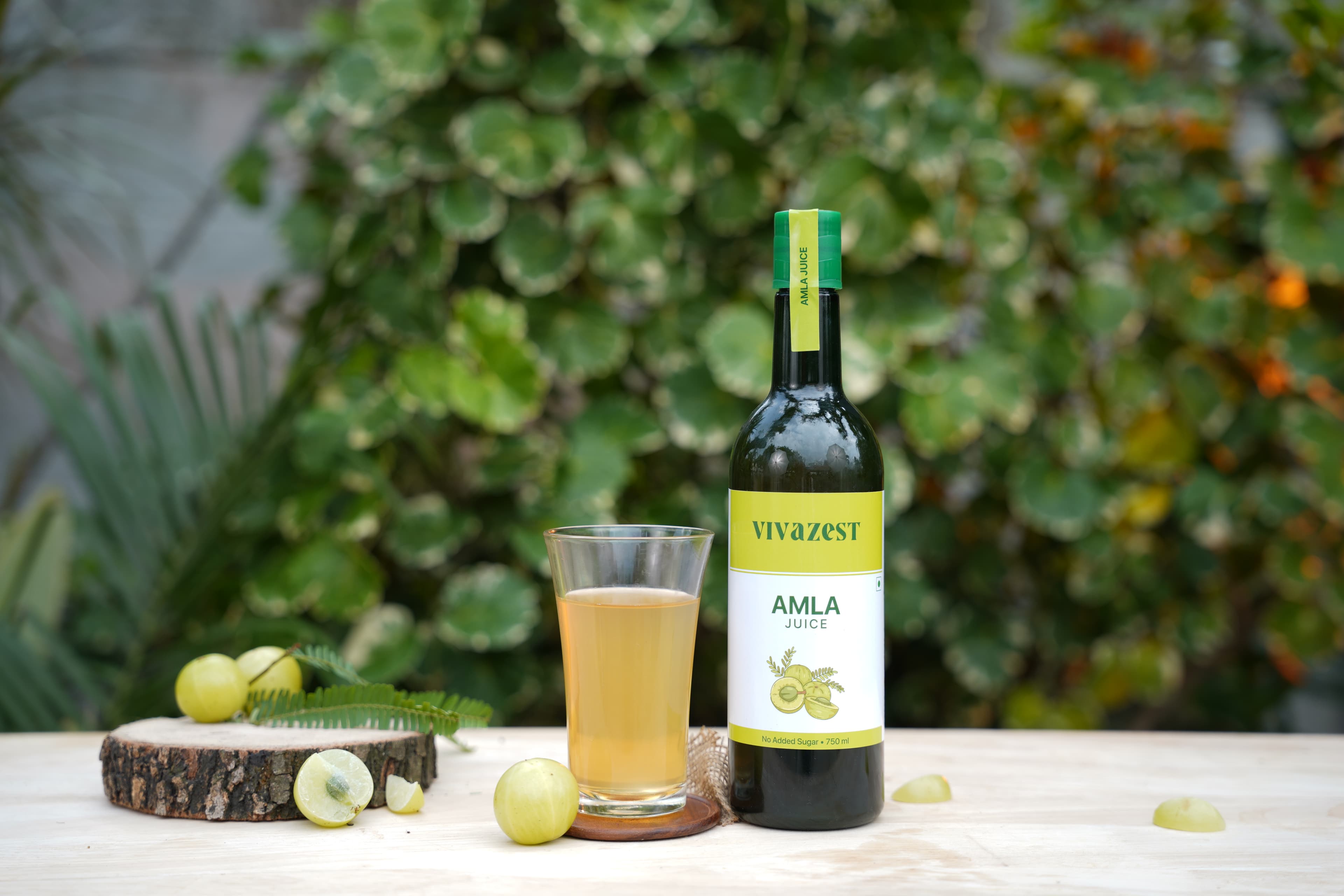 Vivazest Amla Juice bottle
